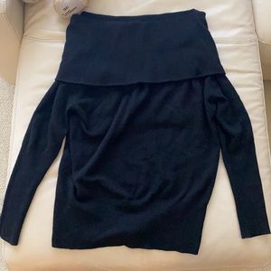 Off the Shoulder Cashmere sweater